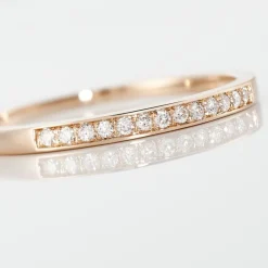 Histoire d'Or Alliance Rhea Or Rose Diamant* Bagues