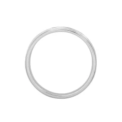 Histoire d'Or Alliance Shalena Ruban Plat Or Blanc* Bijoux Personnalisés|Bagues