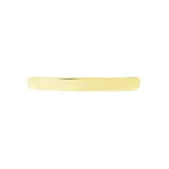 Clearance Histoire d'Or Alliance Sirona Demi Jonc Confort or blanc