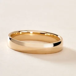 Histoire d'Or Alliance Sirona Demi Jonc Confort Or Jaune* Bijoux Personnalisés|Bagues