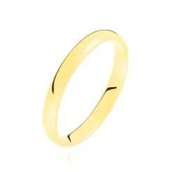 Histoire d'Or Alliance Sonia Demi Jonc Confort or jaune
