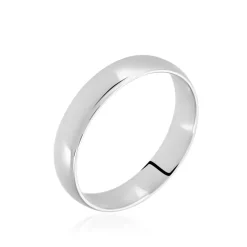 Online Histoire d'Or Alliance Sonia Demi Jonc Confort or blanc