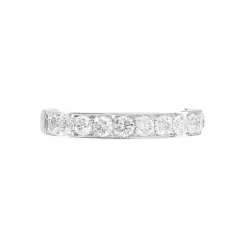 Histoire d'Or Alliance Valentine Or Blanc Diamant Synthetique* Bijoux Personnalisés|Bagues