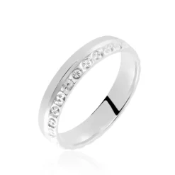 Histoire d'Or Alliance Veira Ruban Bombé* Bijoux Personnalisés|Bagues