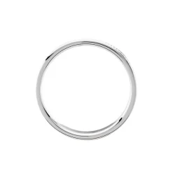 Histoire d'Or Alliance Viktorina Ruban Plat Or Bicolore* Bijoux Personnalisés|Bagues