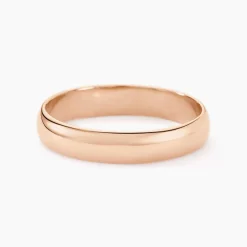 Histoire d'Or Alliances Argent Rose Alexyne Jonc Bombe 4mm* Bagues|Bagues Sans Pierre