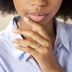 New Histoire d'Or Bague Abigaelle Or Blanc Diamant