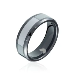 JOURDAN Bague Acier Blanc* Bagues|Bagues Sans Pierre