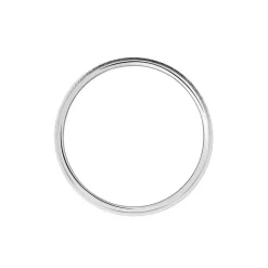 Histoire d'Or Bague Acier Blanc Lucas* Bagues|Bagues Sans Pierre