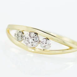 Histoire d'Or Bague Adamina Or Jaune Diamant* Bagues|Bagues Avec Pierre