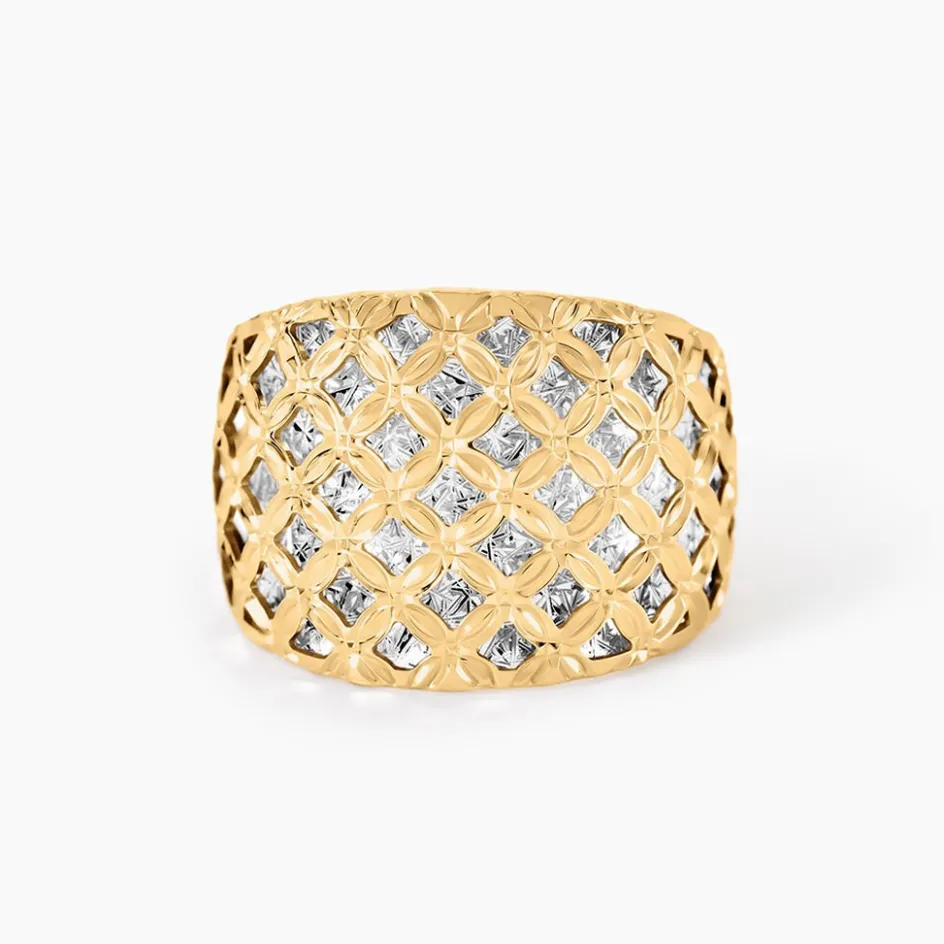 Histoire d'Or Bague Adonijah Or Bicolore