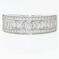 Histoire d'Or Bague Agathon Or Blanc Oxyde De Zirconium* Bagues|Bagues Avec Pierre