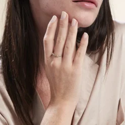 Outlet Histoire d'Or Bague Alexander Argent Blanc Oxyde De Zirconium