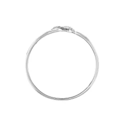 Hot Histoire d'Or Bague Aline Or Blanc Diamant