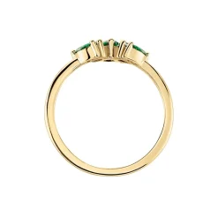 Histoire d'Or Bague Amazonia Plaqué Or Jaune Oxyde De Zirconium* Bagues|Bagues Fantaisie