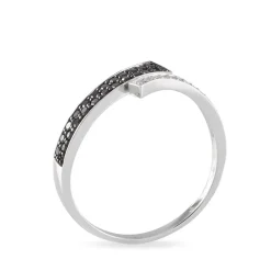 Clearance Histoire d'Or Bague Amelie Or Blanc Diamant