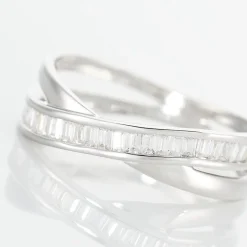 Hot Histoire d'Or Bague Anelyse Or Blanc Oxyde De Zirconium