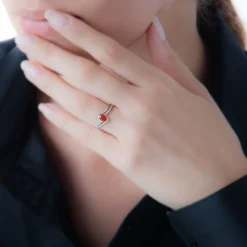 Discount Histoire d'Or Bague Anja Or Blanc Amethyste Et Diamant