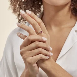 Histoire d'Or Bague Anja Et Diamant* Bagues|Bagues Avec Pierre