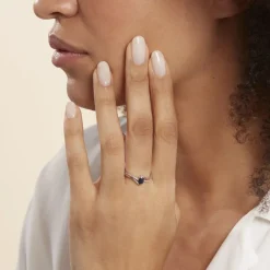 Histoire d'Or Bague Anja Et Diamant* Bagues|Bagues Avec Pierre