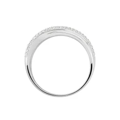 Histoire d'Or Bague Annoncia Or Blanc Diamant* Bagues|Bagues Avec Pierre