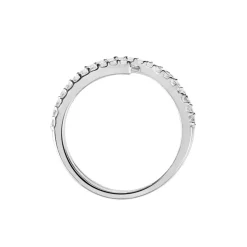New Histoire d'Or Bague Argent Blanc Bennett Oxydes De Zirconium