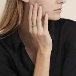 Histoire d'Or Bague Argent Blanc Cyriaca Oxydes De Zirconium* Bagues|Bagues Fantaisie