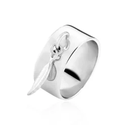 Histoire d'Or Bague Argent Blanc Psara* Bagues|Bagues Sans Pierre
