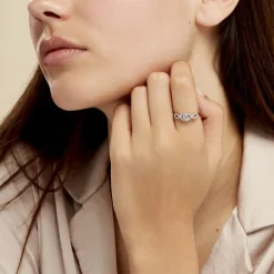 Online Histoire d'Or Bague Argent Katerina Oxydes De Zirconium