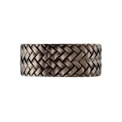 JOURDAN Bague Argent Noir* Bagues|Bagues Sans Pierre