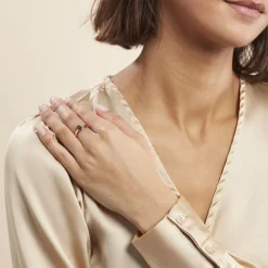 Histoire d'Or Bague Arzula Or Rose Topaze* Bagues|Bagues Avec Pierre