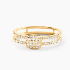 Best Histoire d'Or Bague Aude Or Jaune Diamant