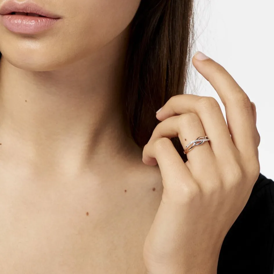 Histoire d'Or Bague Batista Or Bicolore Diamant* Bagues|Bagues Avec Pierre