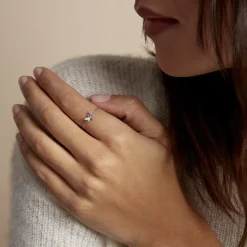 Discount Histoire d'Or Bague Bee Good Argent Blanc Oxyde De Zirconium