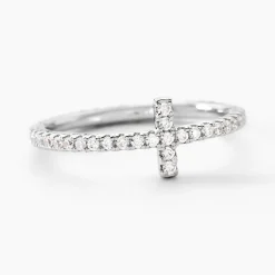 Online Histoire d'Or Bague Biche Argent Blanc Oxyde De Zirconium