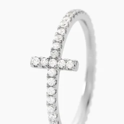 Online Histoire d'Or Bague Biche Argent Blanc Oxyde De Zirconium
