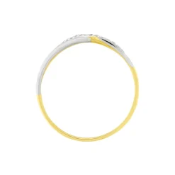 Histoire d'Or Bague Bodil Or Bicolore Diamant* Bagues|Bagues Avec Pierre