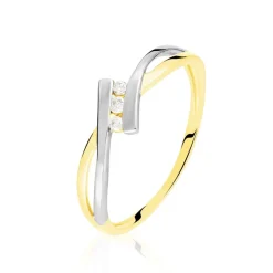 Histoire d'Or Bague Brixia Or Bicolore Diamant* Bagues|Bagues Avec Pierre