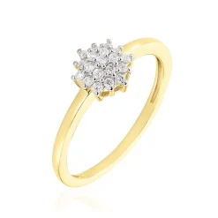 New Histoire d'Or Bague Caliopee Or Jaune Diamant