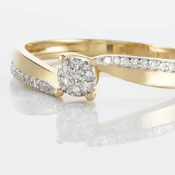 Histoire d'Or Bague Callysta* Bagues|Bagues Avec Pierre