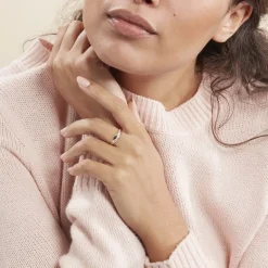 New Histoire d'Or Bague Camelia Or Jaune Diamant