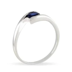 Histoire d'Or Bague Camilia Or Blanc Tanzanite* Bagues|Bagues Avec Pierre