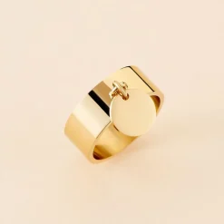 Histoire d'Or Bague Capri Acier Jaune* Bagues|Bagues Sans Pierre