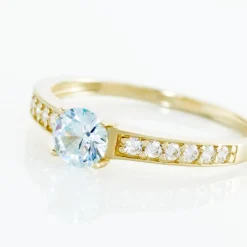 Histoire d'Or Bague Carrol Or Jaune Topaze Oxyde De Zirconium* Bagues|Bagues Avec Pierre