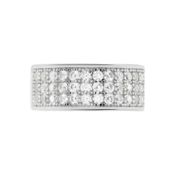 Clearance Histoire d'Or Bague Cecelia Argent Blanc Oxyde De Zirconium