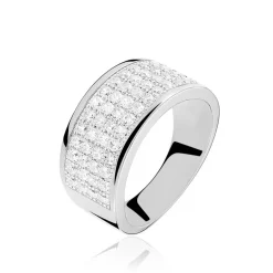 Best Histoire d'Or Bague Cecelia Argent Blanc Oxyde De Zirconium
