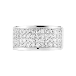 Best Histoire d'Or Bague Cecelia Argent Blanc Oxyde De Zirconium