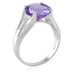 Histoire d'Or Bague Cecile Or Blanc Topaze Et Diamant* Bagues|Bagues Avec Pierre