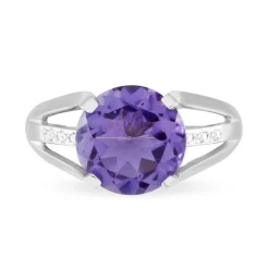 Histoire d'Or Bague Cecile Or Rose Quartz Et Diamant* Bagues|Bagues Avec Pierre