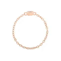 Outlet Histoire d'Or Bague Chaine Rio Selaron Argent Rose Oxyde De Zirconium argent rose oxyde rose